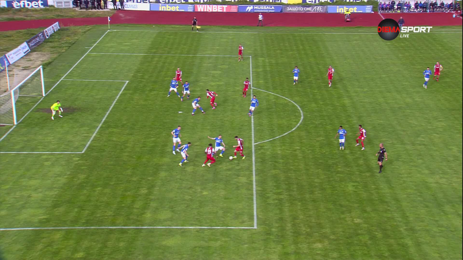 Спартак Варна - ЦСКА 0:1 /първо полувреме/