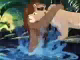 Jungle Song [simba и Nala в ролите на Tarzan и Jane] 