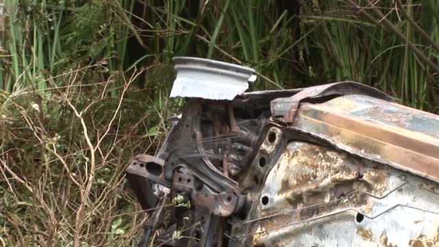 Кола с шофьор без книжка се запали в Старозагорско