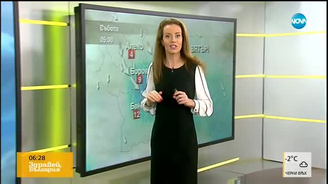 Прогноза за времето (03.11.2017 - сутрешна)
