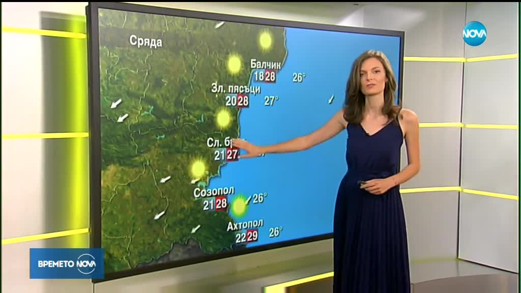 Прогноза за времето (22.08.2018 - сутрешна)