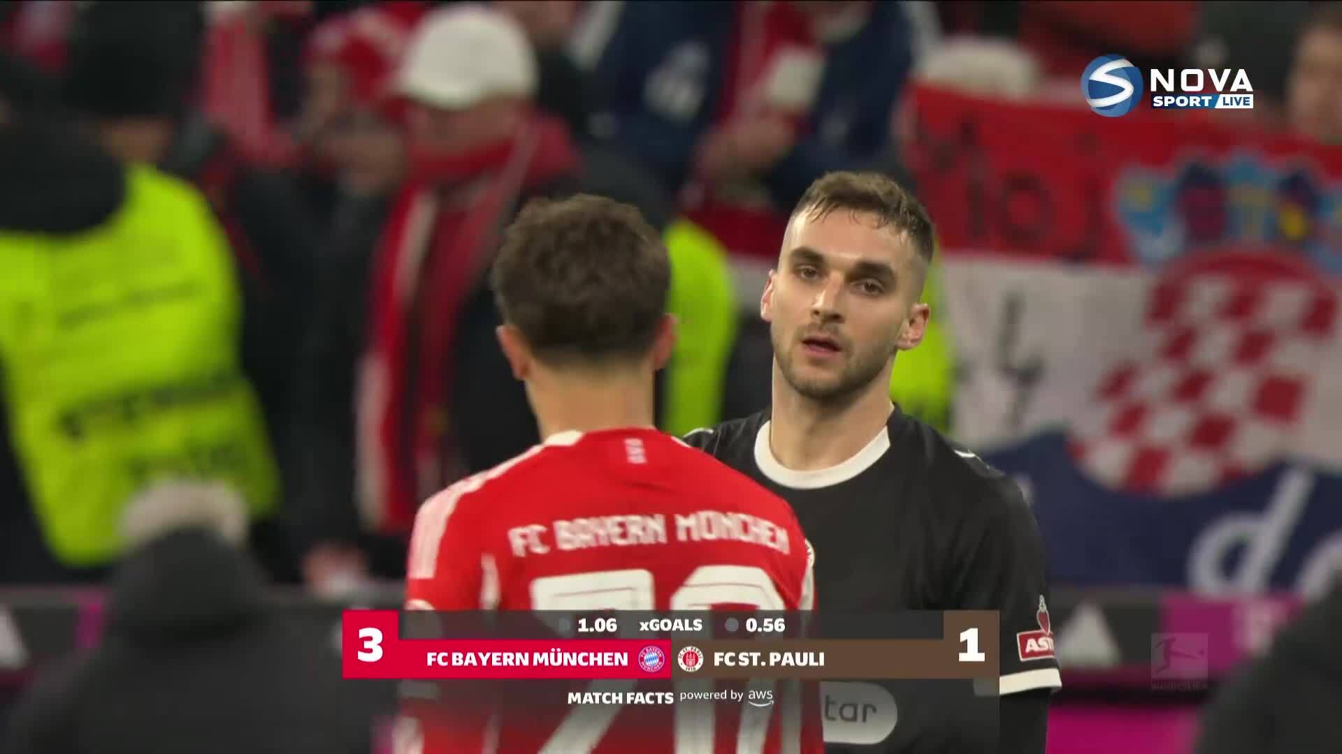 Байерн Мюнхен - Санкт Паули 3:1 /репортаж/