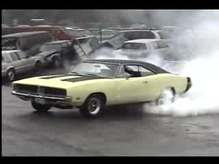 1969 Dodge Charger Burnout