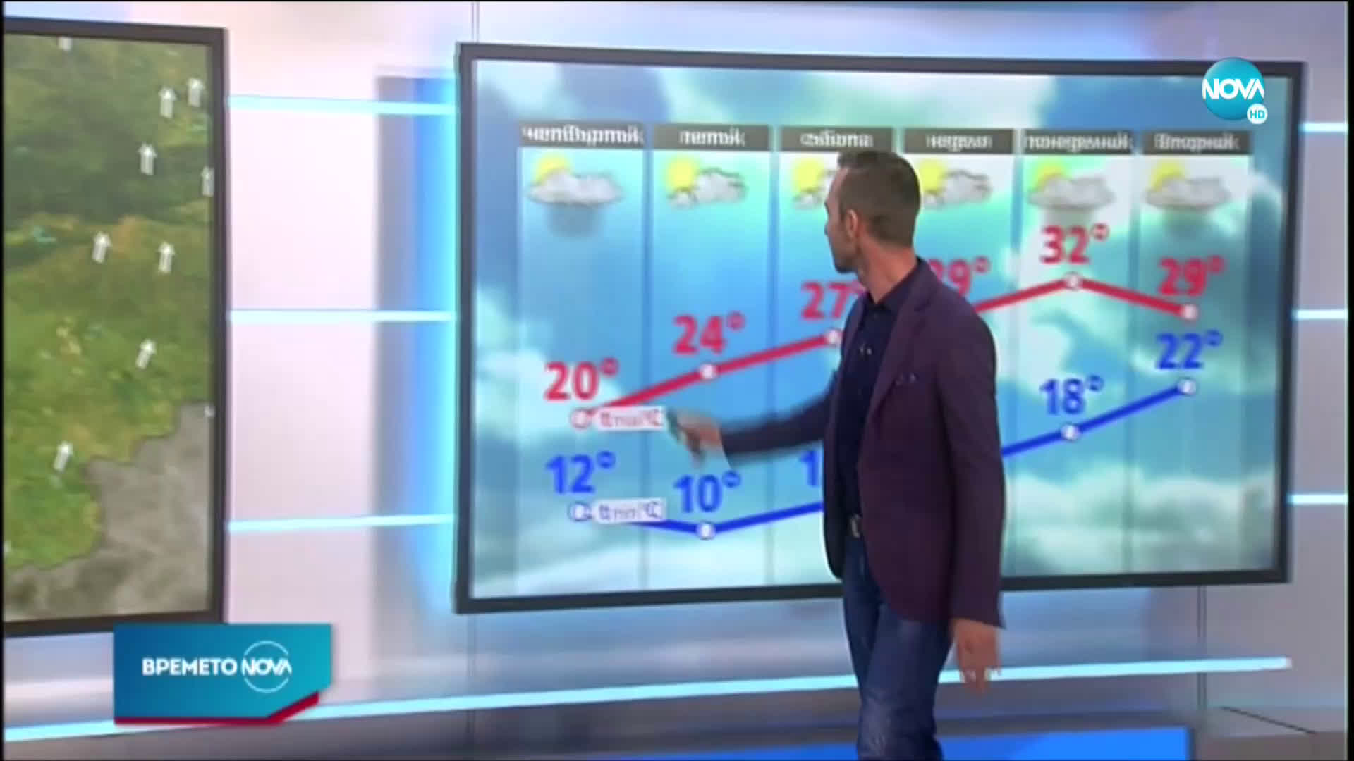 Прогноза за времето (02.10.2020 - обедна емисия)
