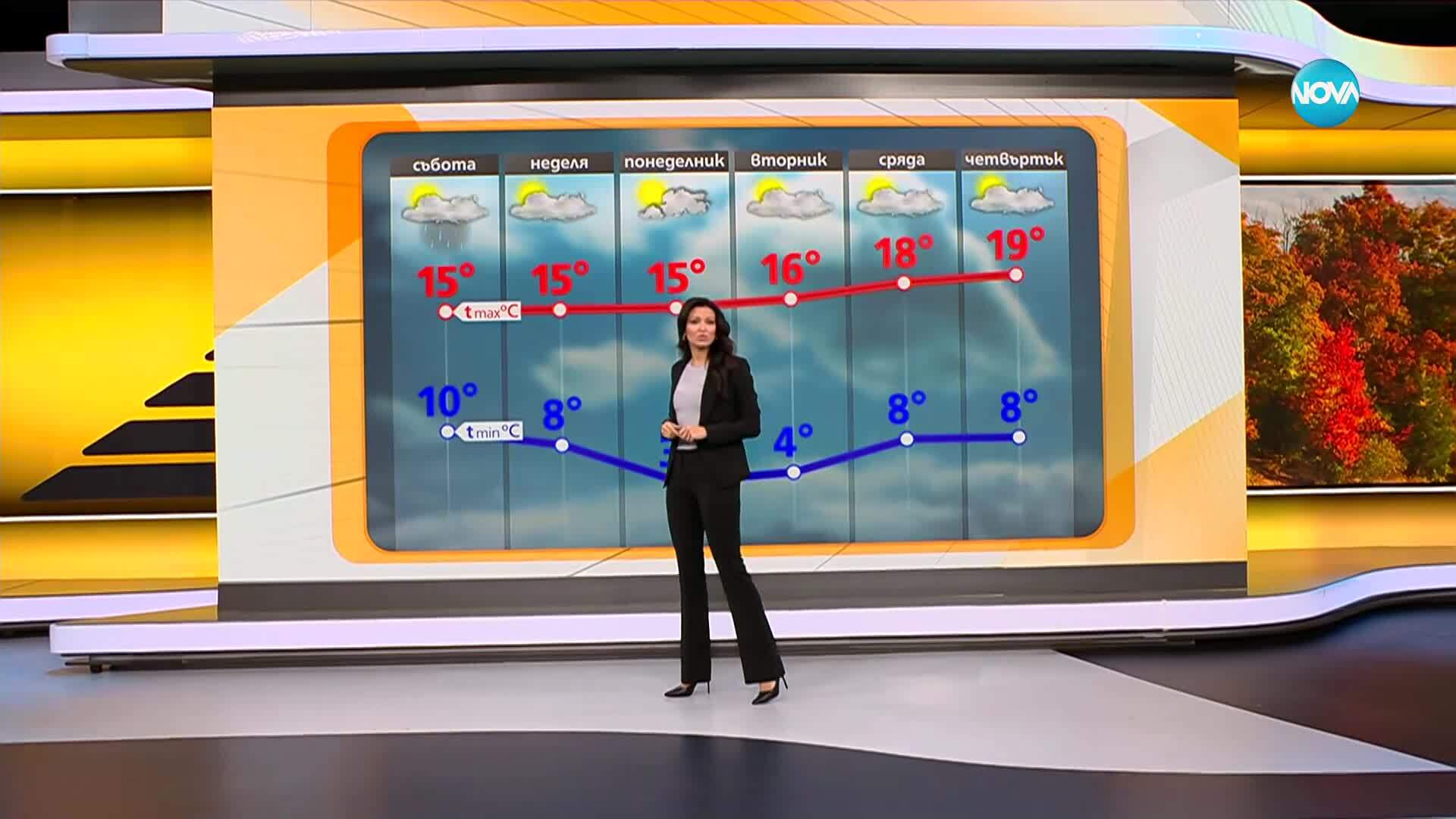 Прогноза за времето (17.10.2025 - сутрешна)