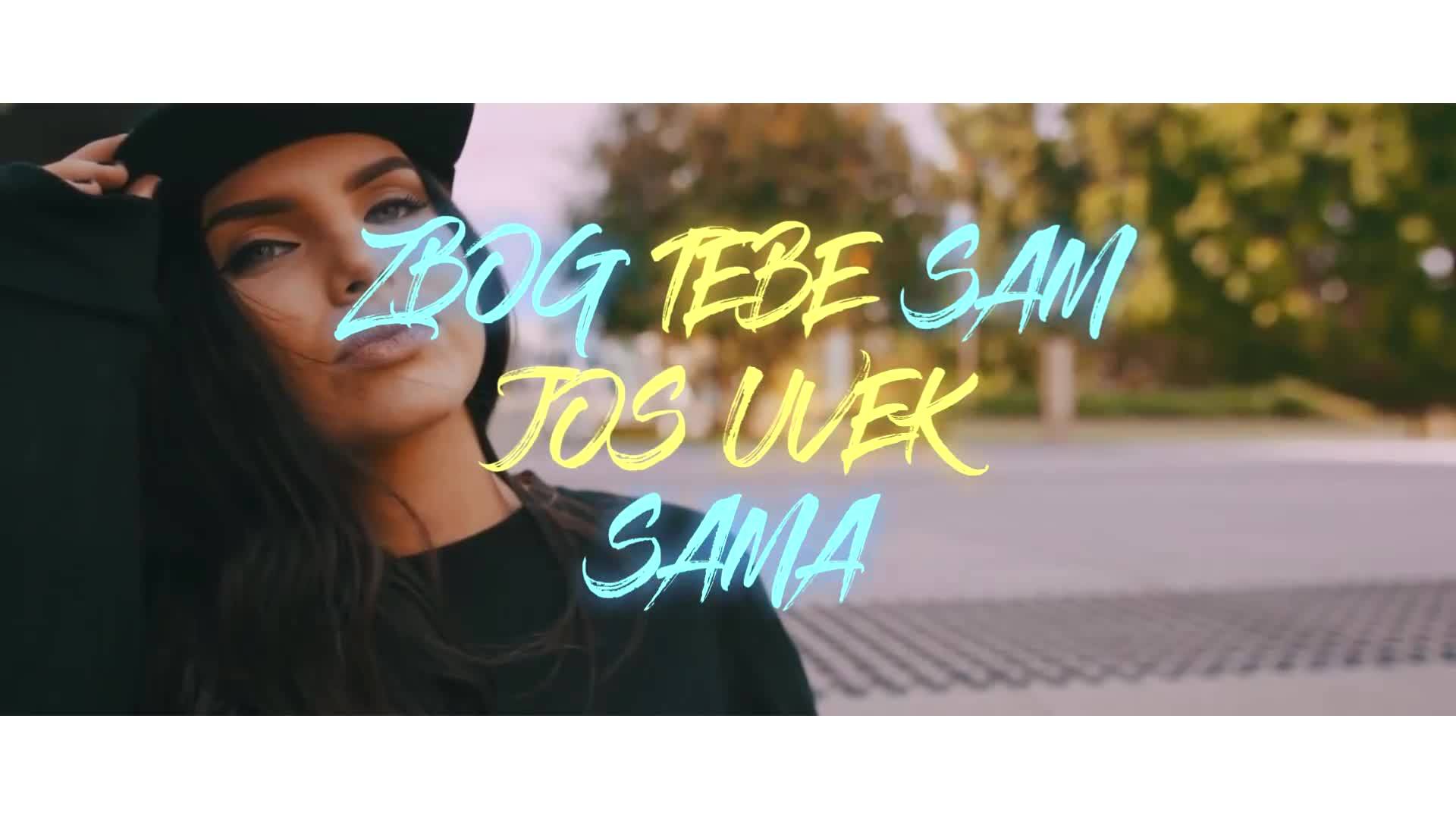 Natasa Vodenicar - 2018 - Lagala sam pola grada (hq) (bg sub)