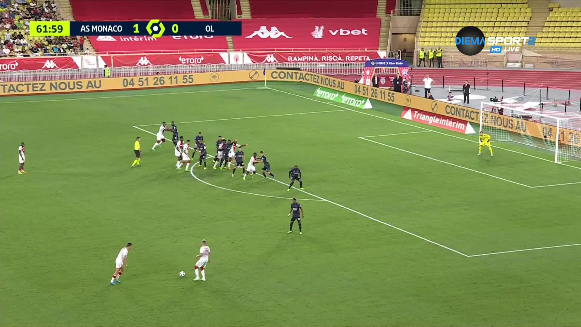 Монако - Лион 2:1 /репортаж/
