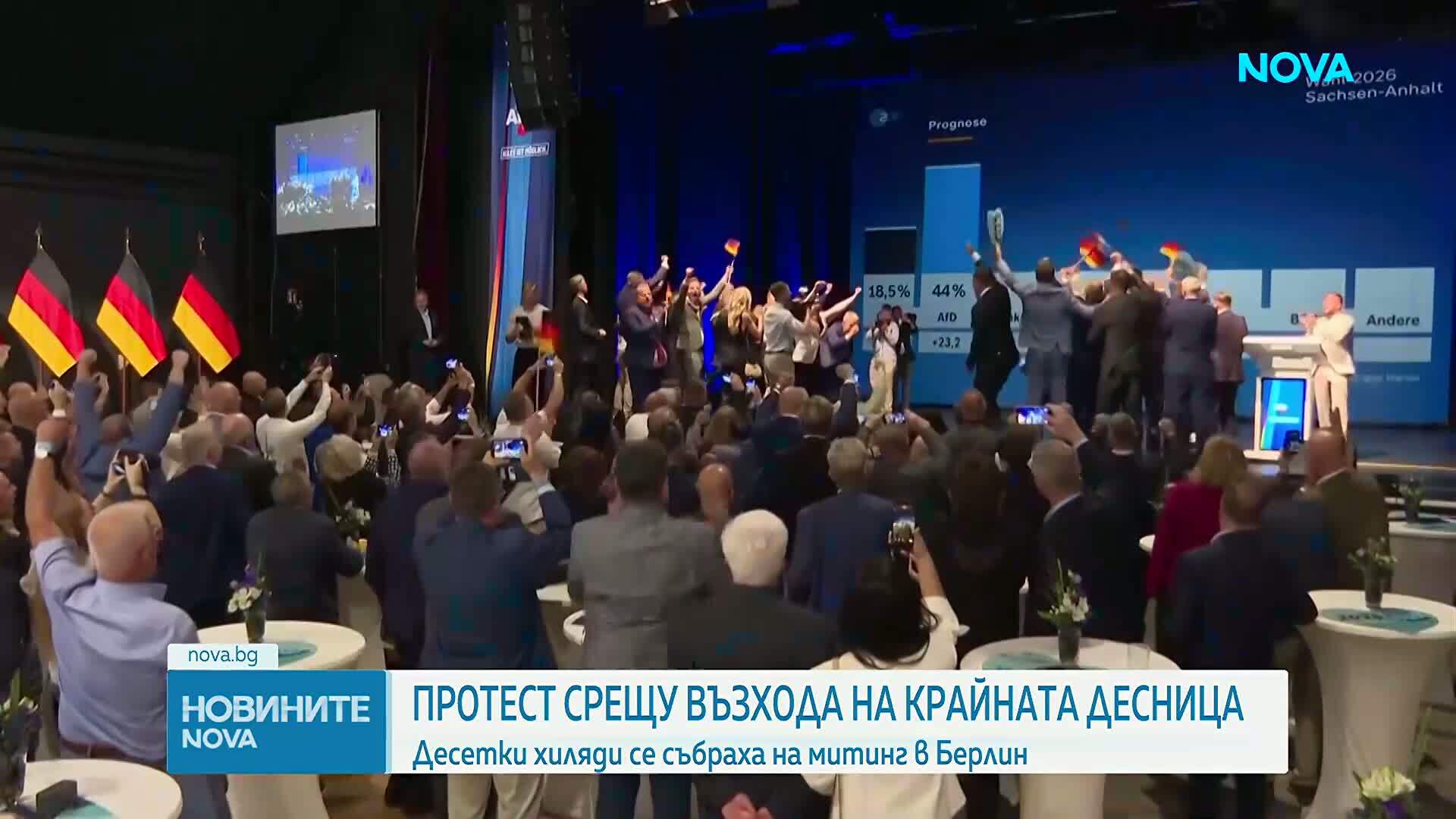 Протест срещу възхода на крайната десница в Германия