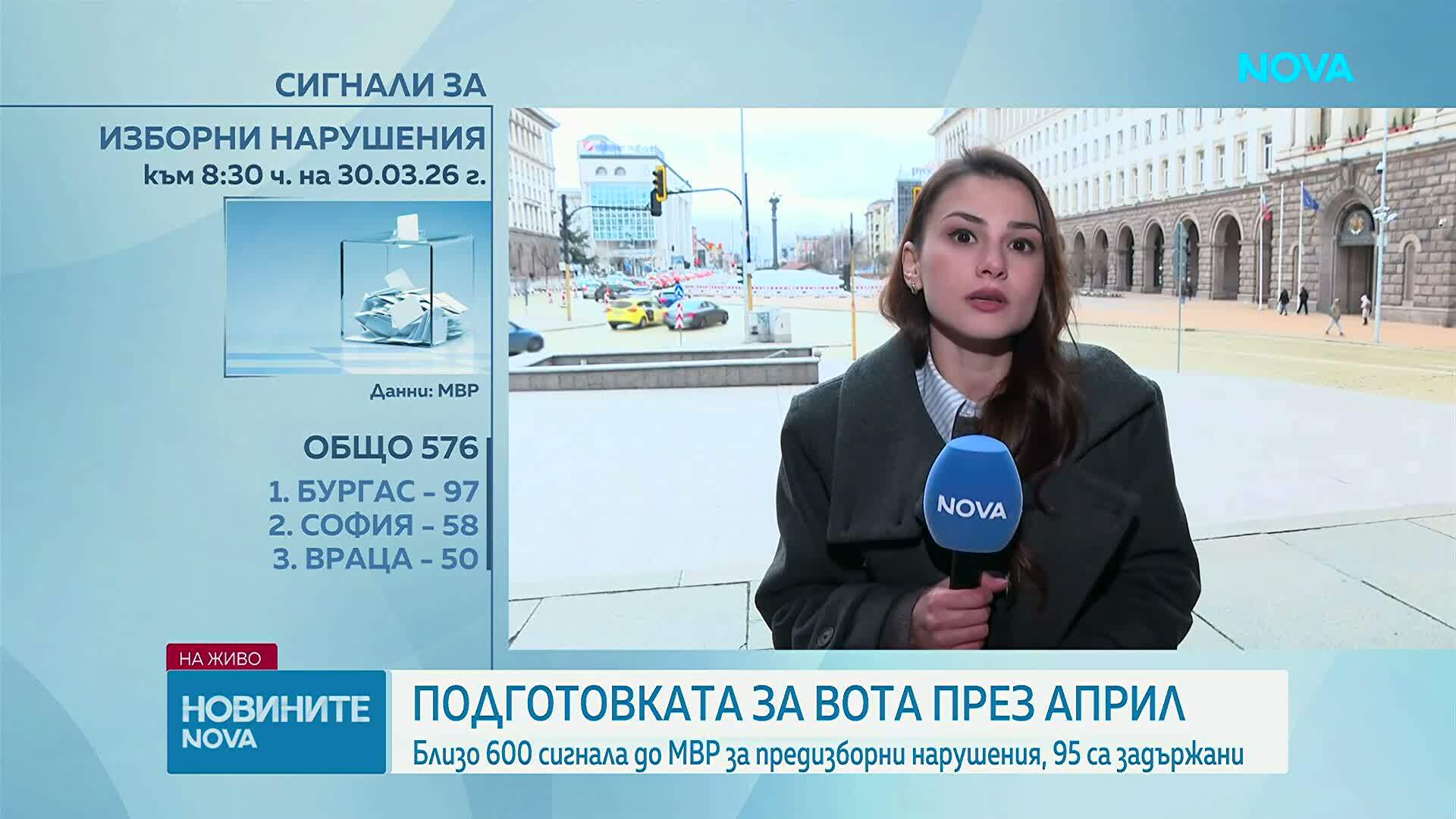 576 сигнала за купен вот в страната, образувани са 181 досъдебни производства