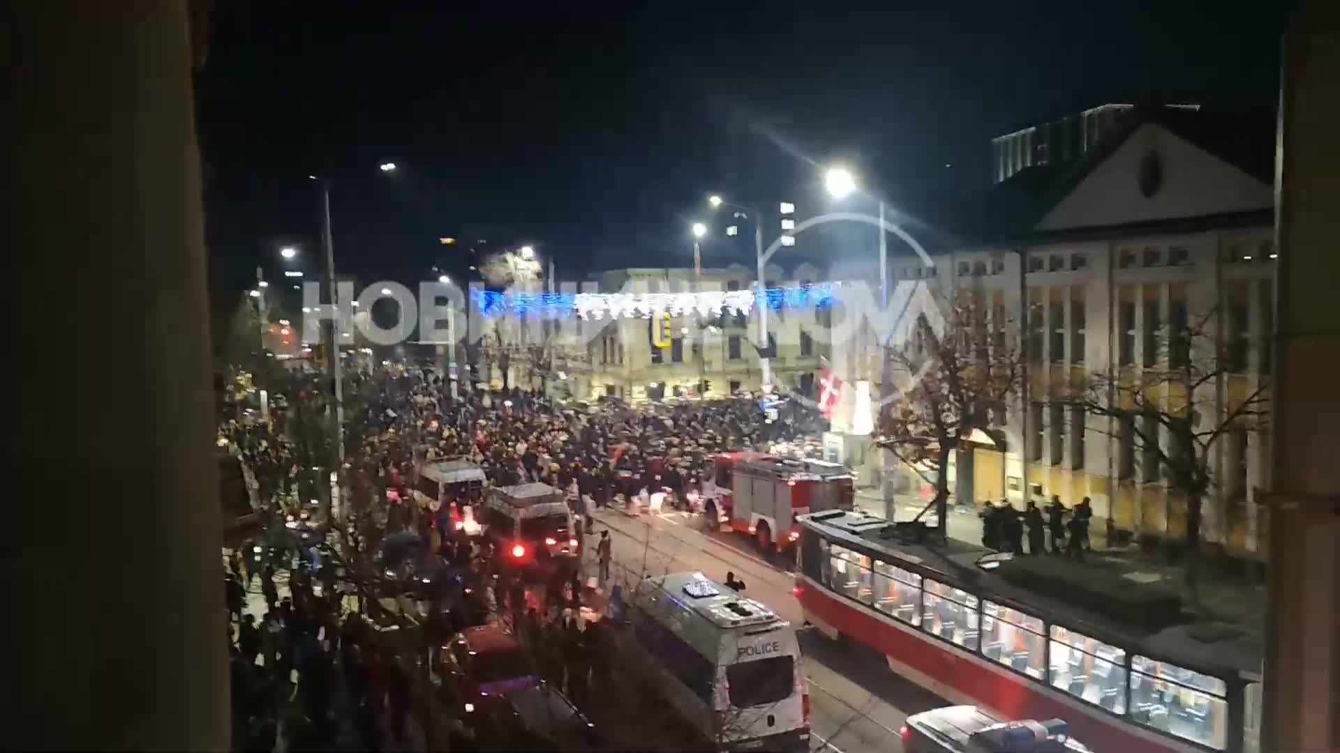 Ескалация на напрежението на булевард „Дондуков”