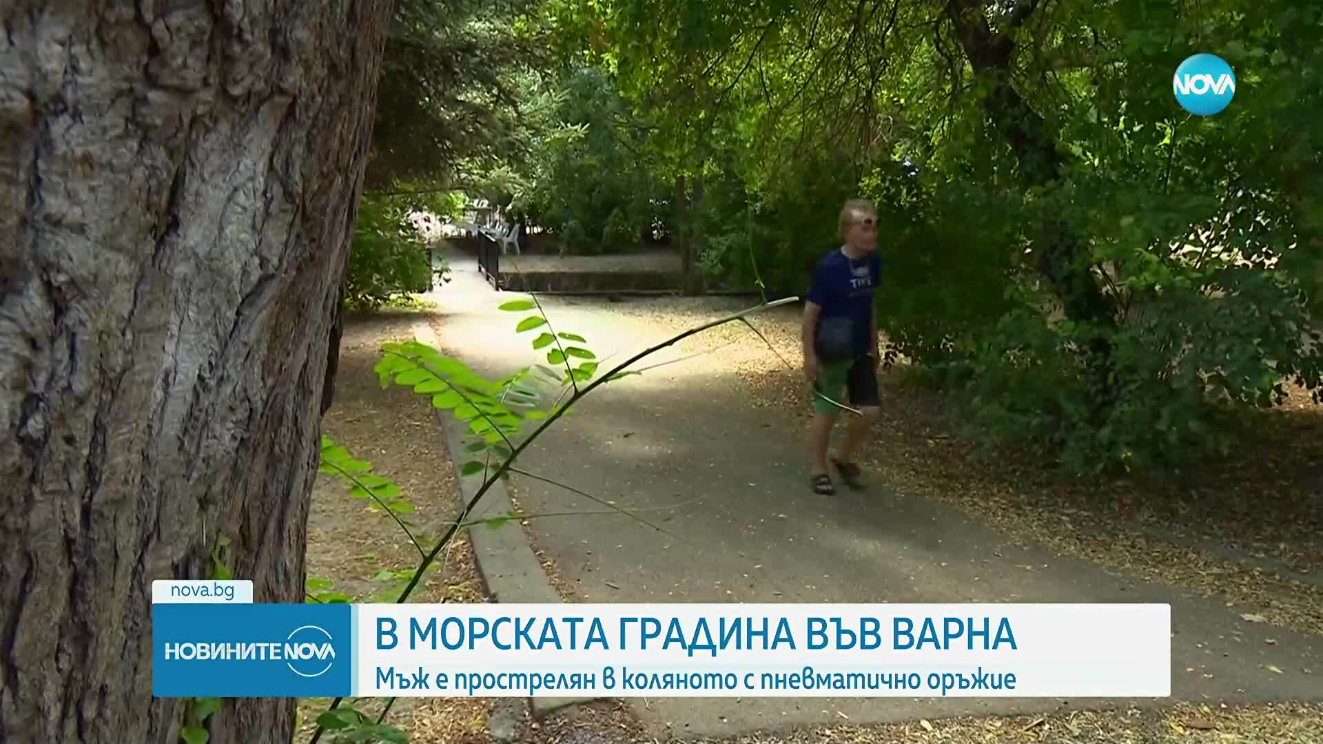 Простреляха мъж, докато се разхожда в Морската градина във Варна