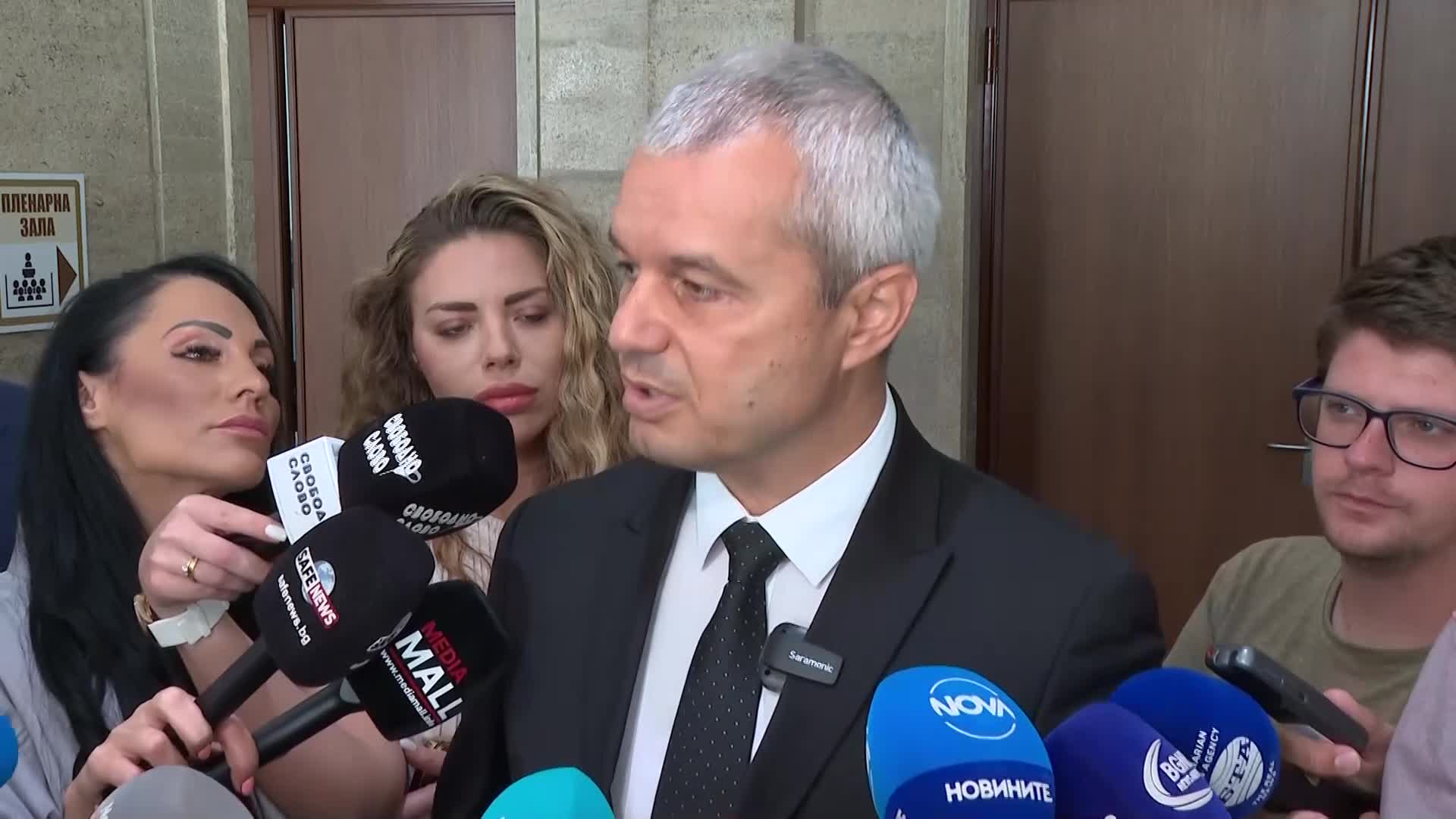 Костадин Костадинов: Притесняват ме избирателните акции, а не тази срещу кмета на Варна