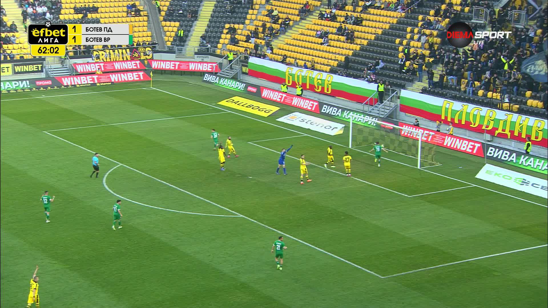 Goal by Botev Vratsa