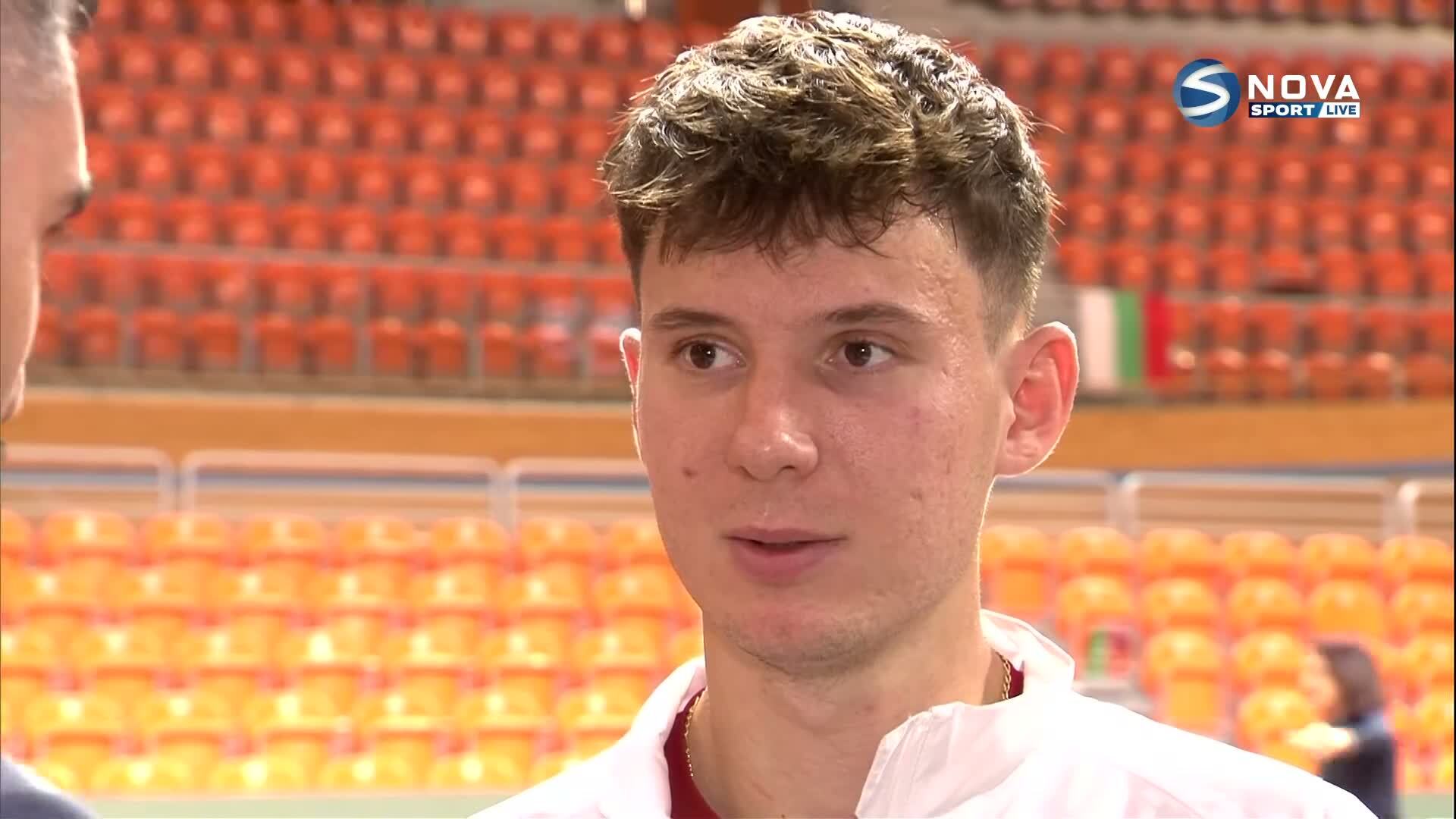 Илиян Радулов след мача за Купа Дейвис