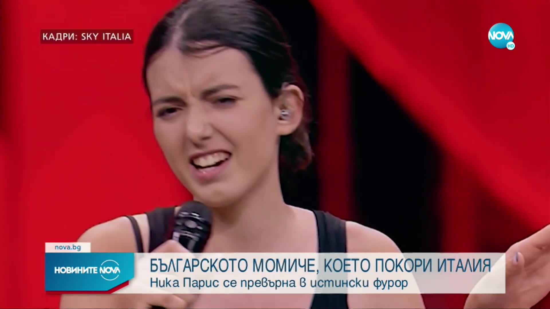 Ника Парис след X Factor-Италия: Вече работя с бясна газ