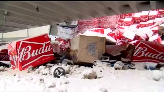 Верижна катастрофа с 60 коли и камиони в Пенсилвания