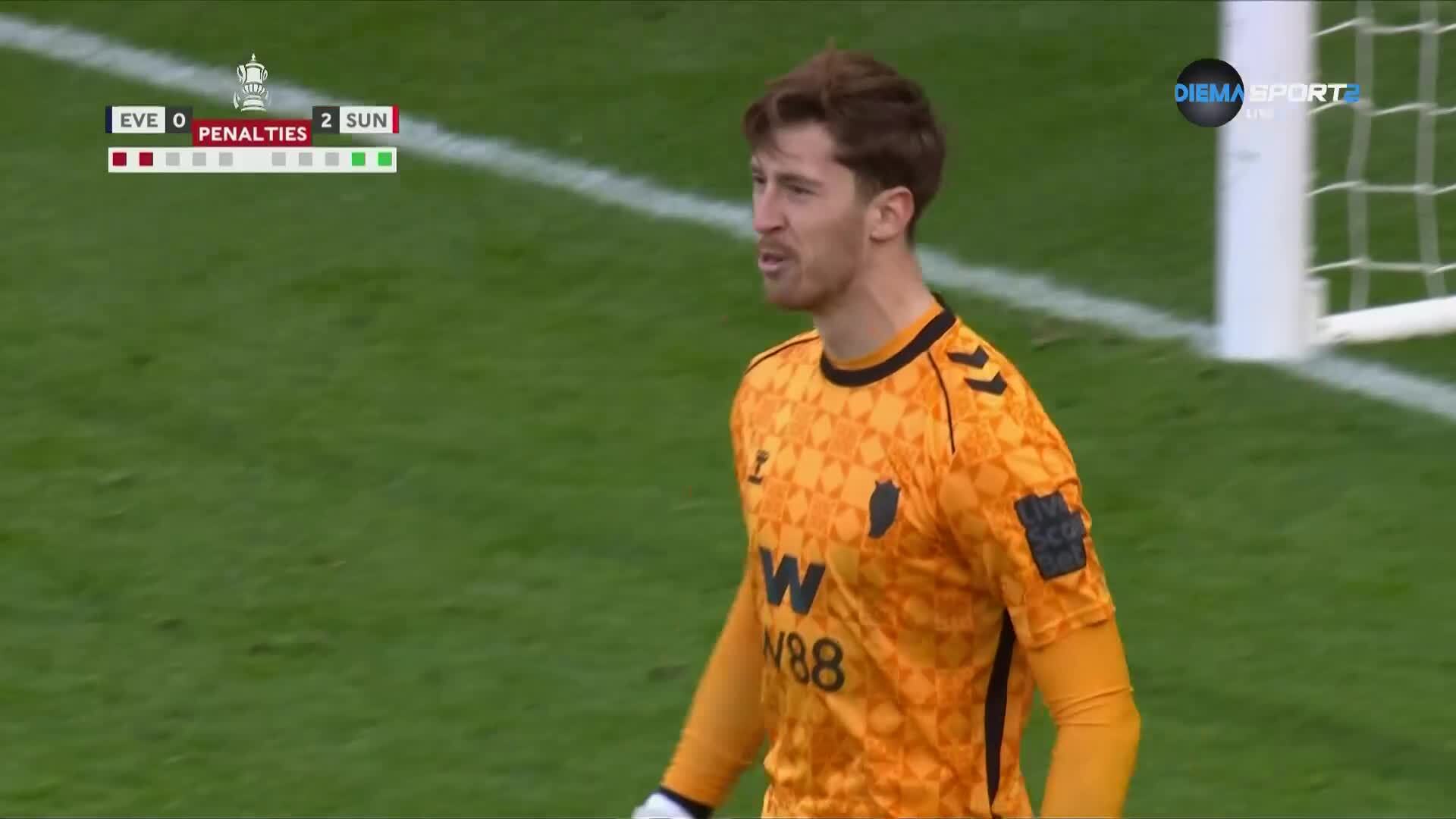 Евертън - Съндърланд 1:1 (0:3 след дузпи) /репортаж/