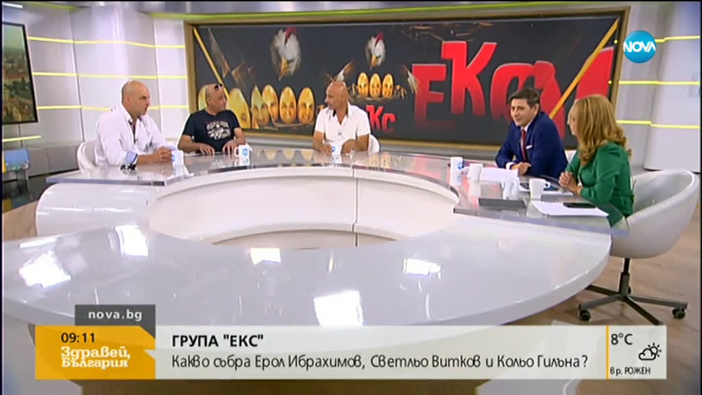Група „Екс”: Какво събра Светльо Витков, Кольо Гилъна и Ерол Ибрахимов?