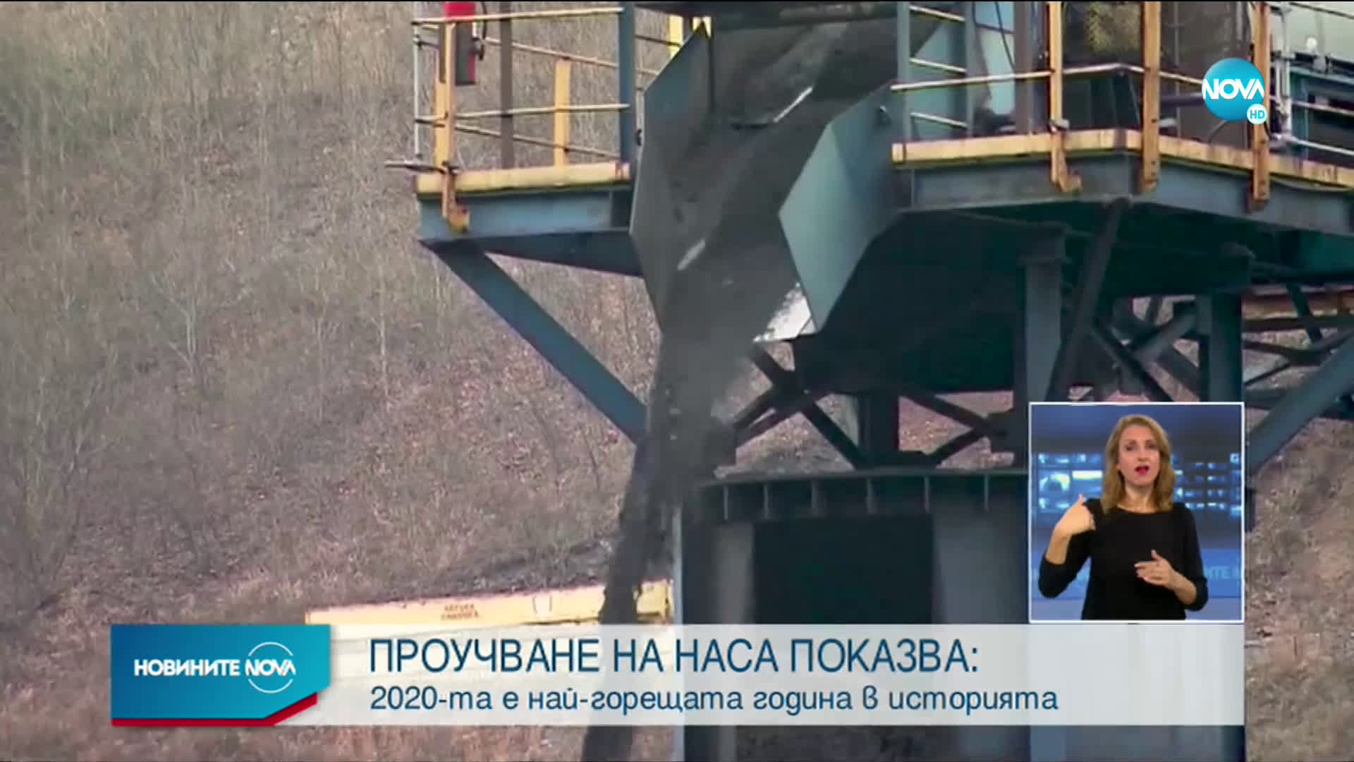 2020-а е най-горещата година в историята