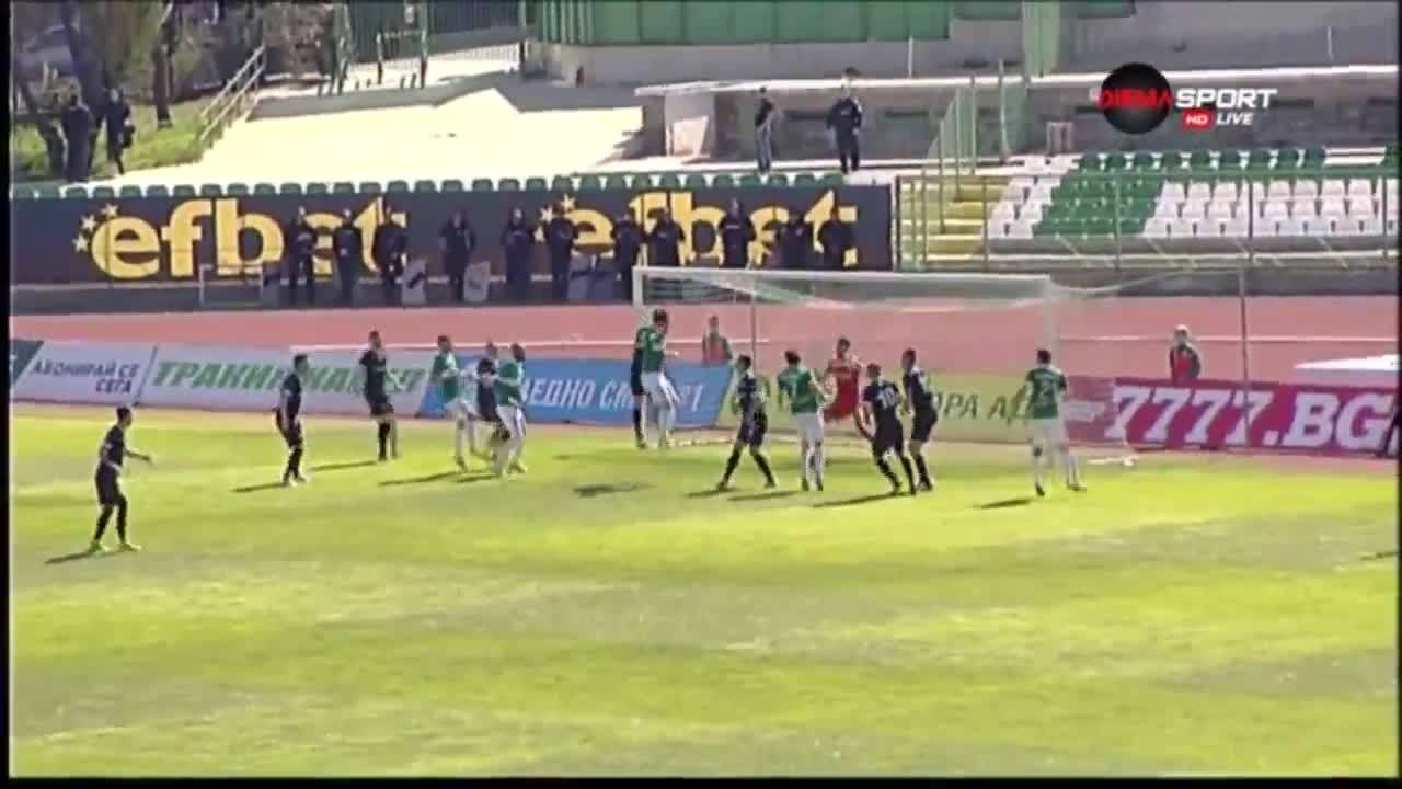 Берое - Локомотив Пд 2:0 /първо полувреме/