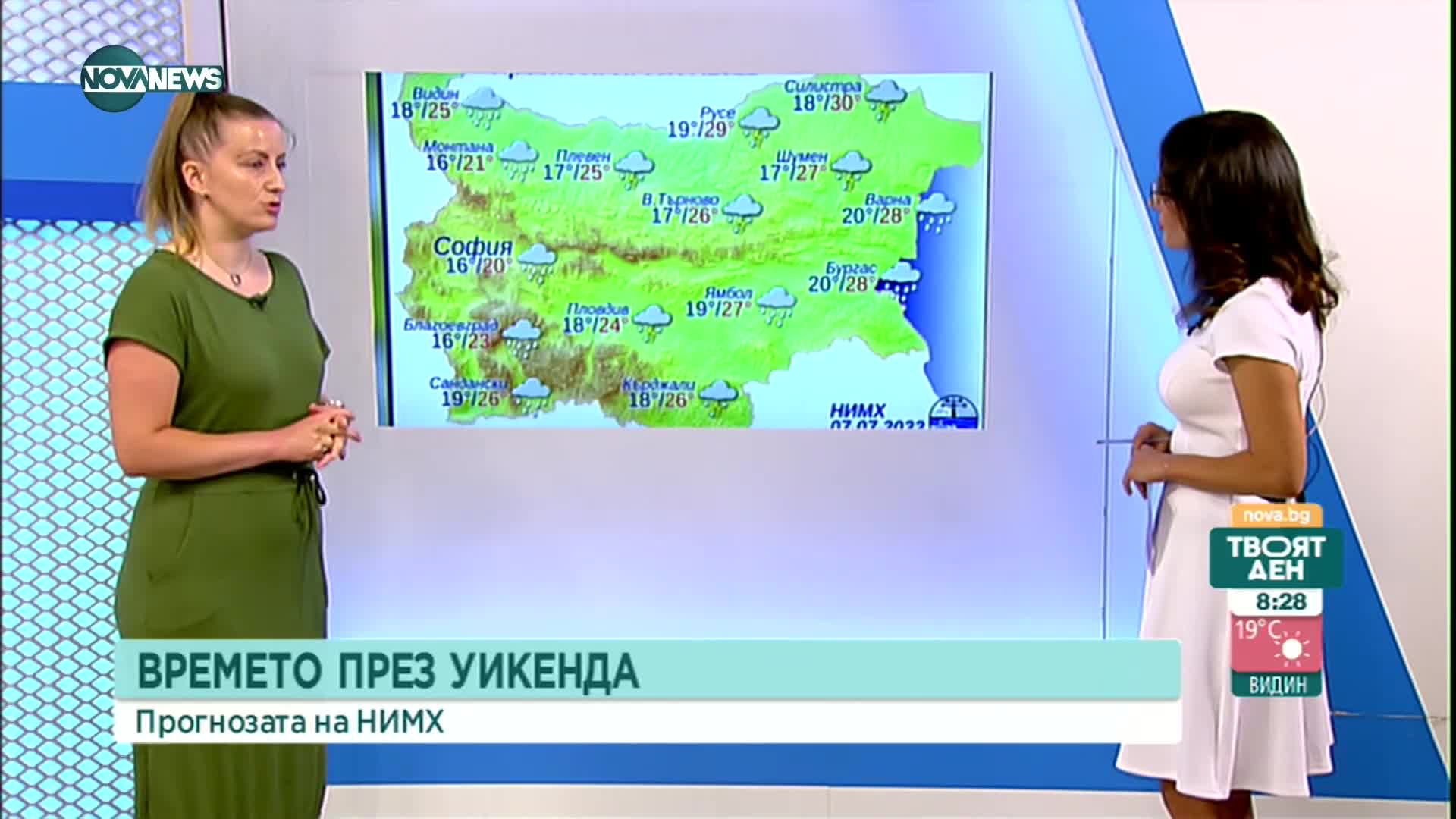 НИМХ: Хладен и дъждовен уикенд, бури с градушки главно в събота