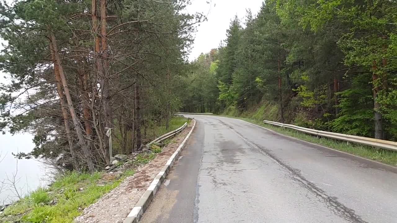 Сърна пресича язовир Искър