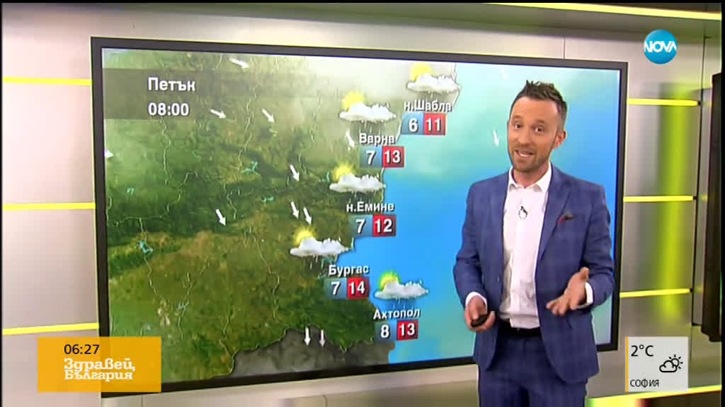 Прогноза за времето (19.04.2019 - сутрешна)