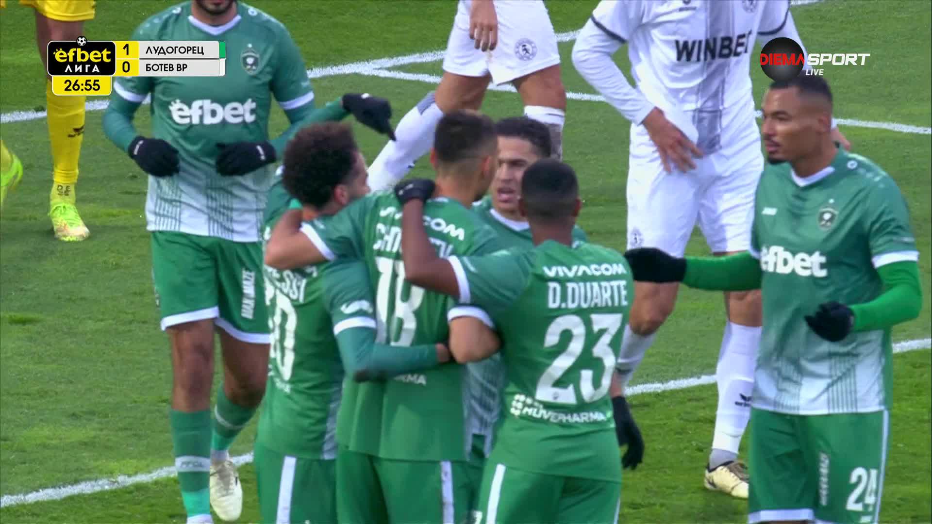 Ивайло Чочев изведе Лудогорец напред