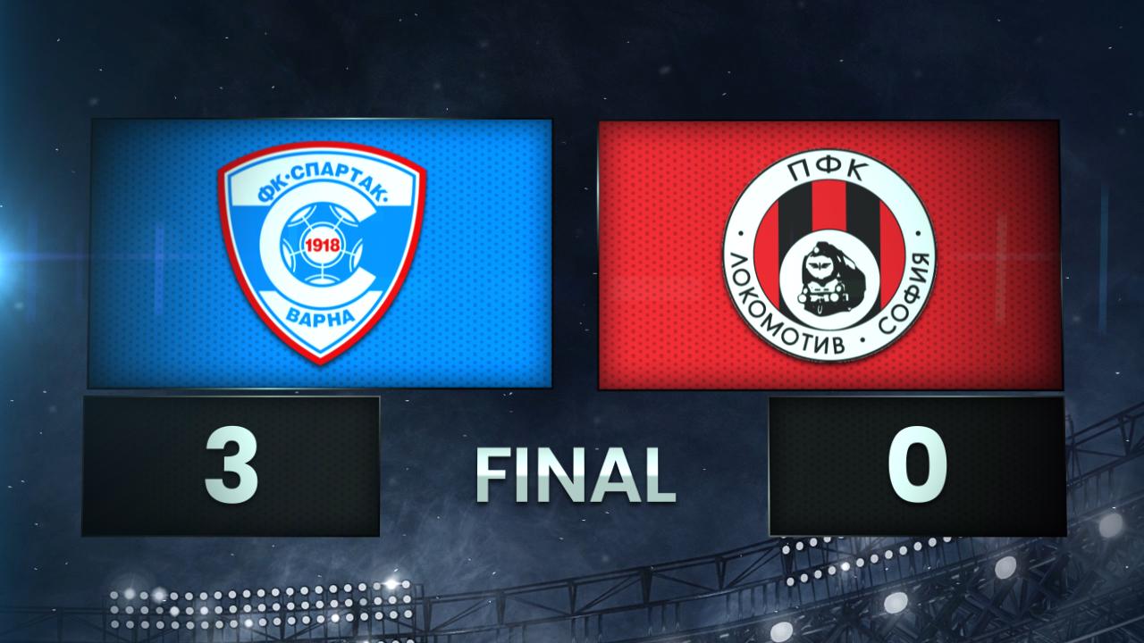 FK Spartak 1918 Varna vs. Lokomotiv Sofia - Condensed Game