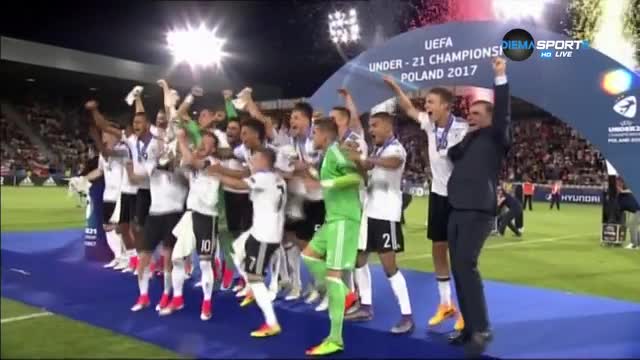 Германия вдигна трофея на Европейското при юношите