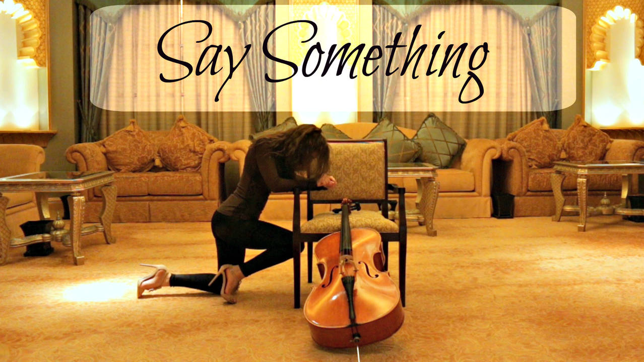 Christina Aguilera - Say Something | CELLO COVER