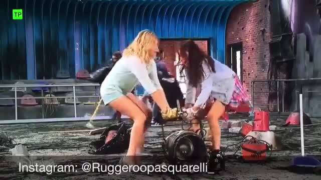 Soy Luna 2 - Всички почистват пистата (епизод 15)