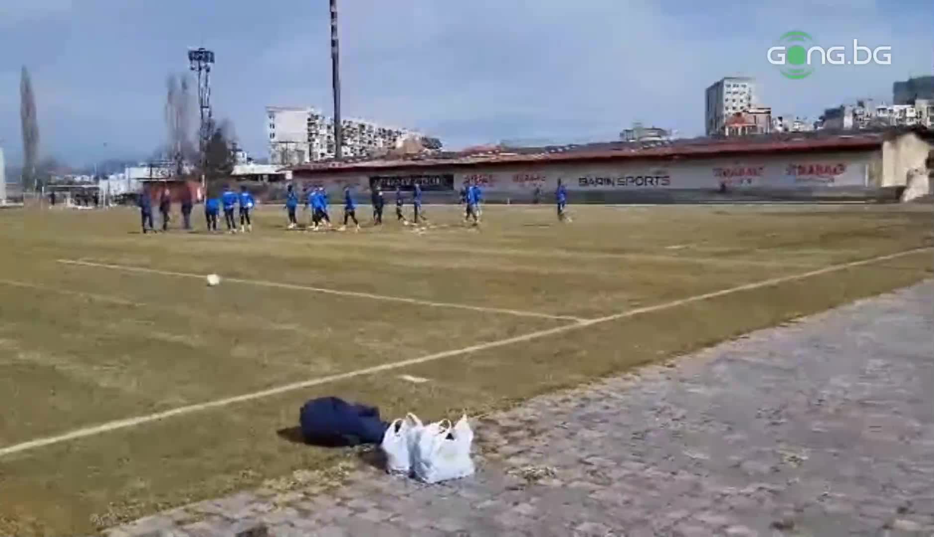 Левски с последна тренировка преди гостуването си на Пирин
