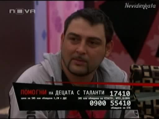 Vip Brother 3 - Рачков Дава 100 лв. На Софи Да Играе Титаник!