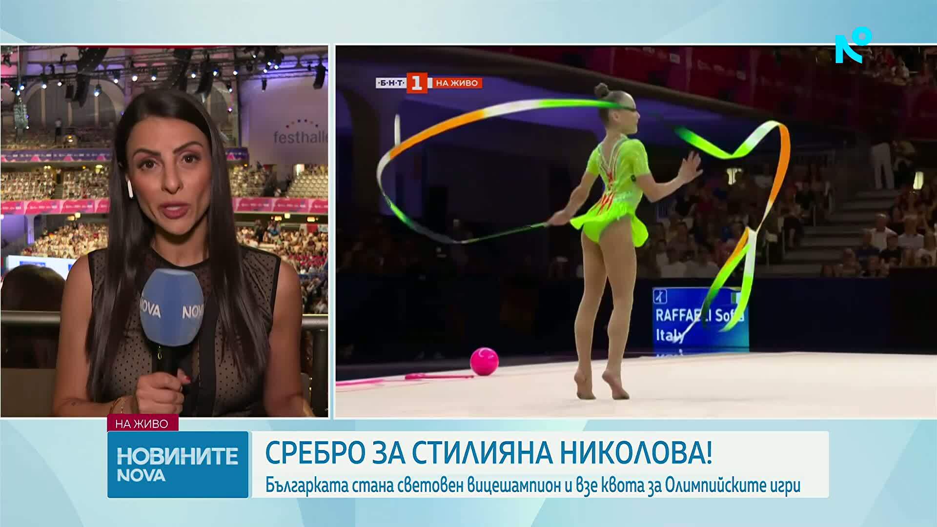 Стиляна Николова е световен вицешампион и взе олимпийска квота