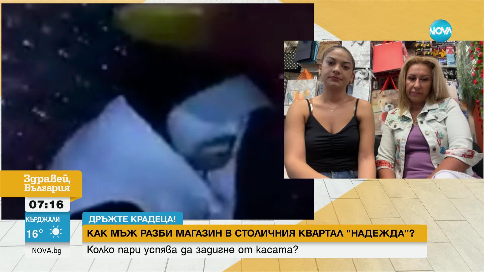 „Дръжте крадеца”: Мъж разби магазин в столичния квартал „Надежда”