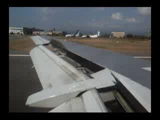 Кацане На Боинг 737-500 На Летище София на Bulgaria Air