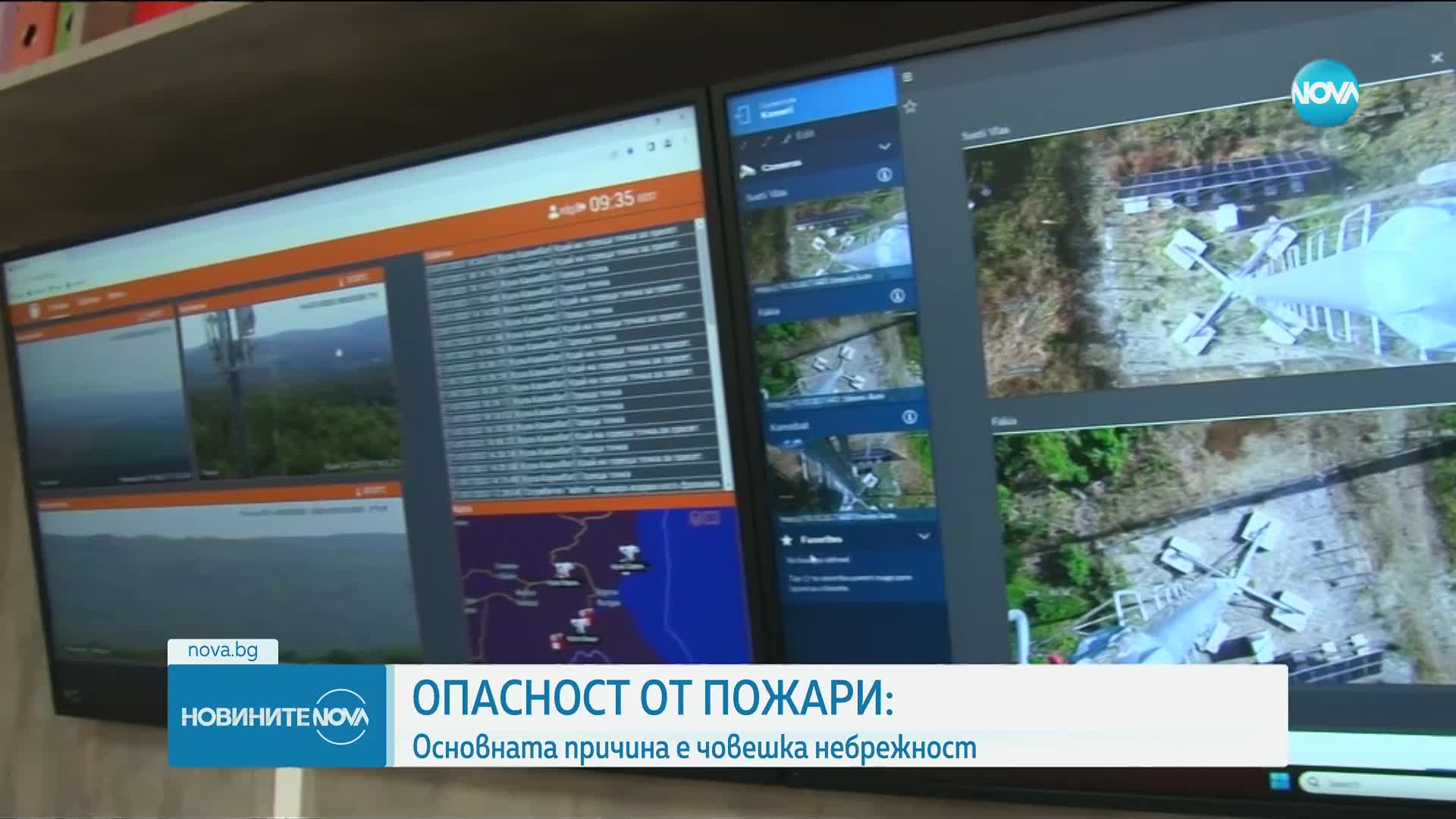 Потушен е големият пожар в Бургаско