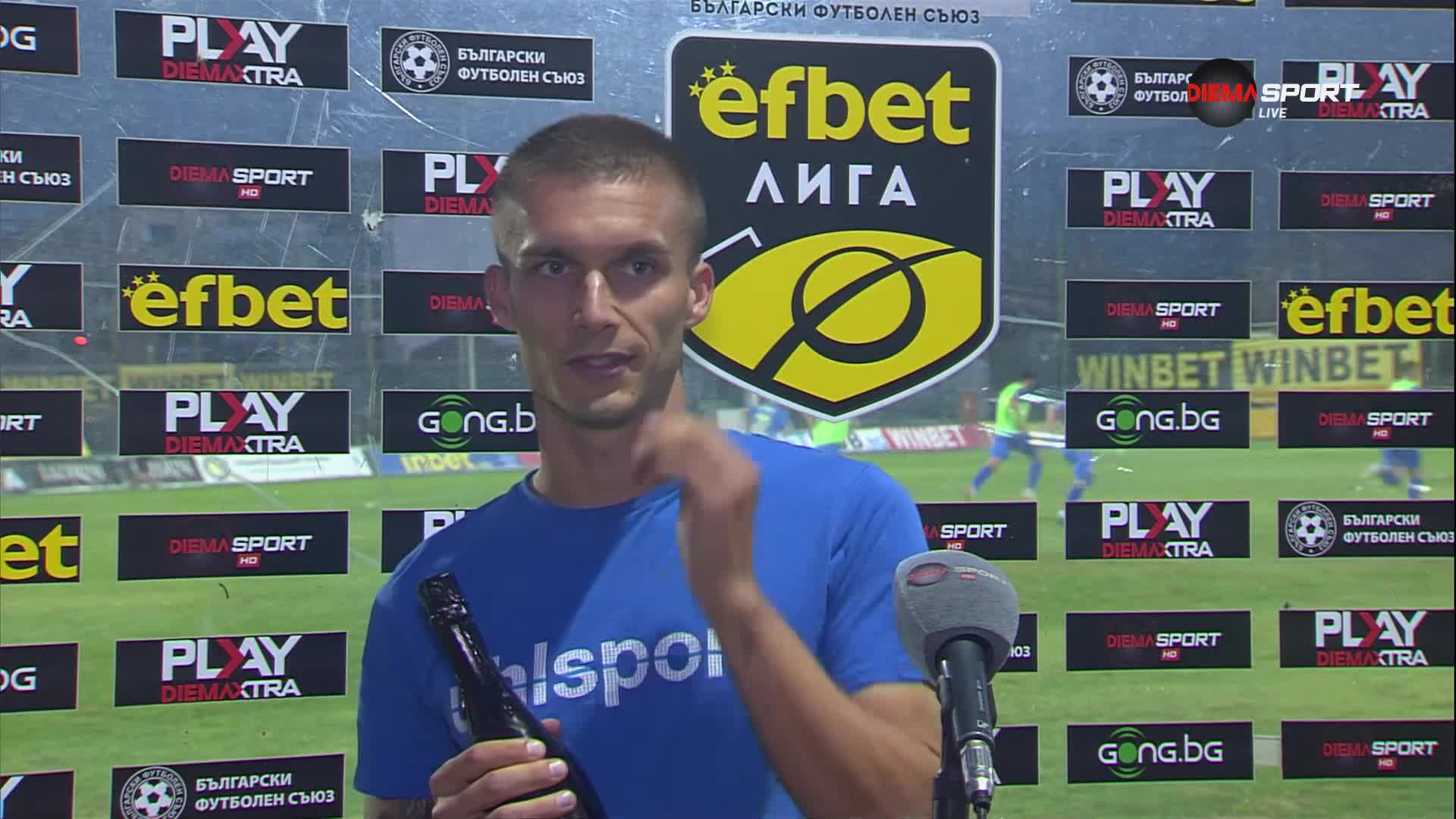 Серкан Юсеин е Играч на мача Крумовград - Ботев Враца