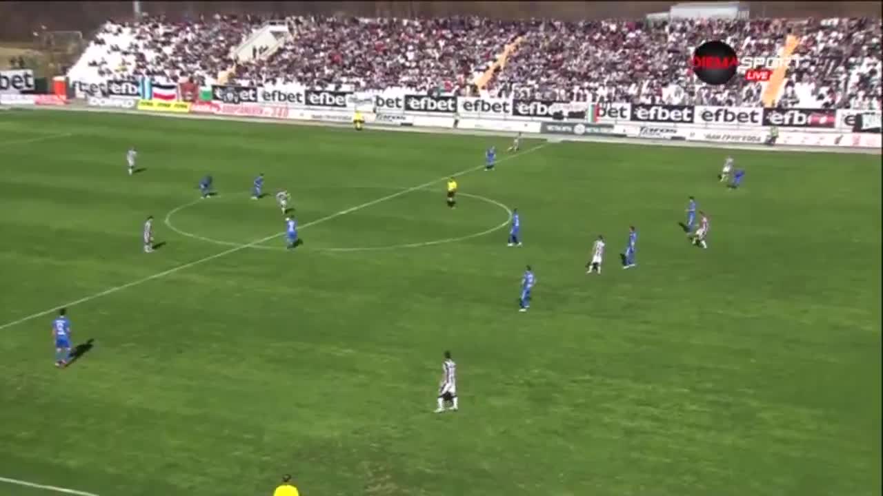 Локомотив Пловдив - Левски 1:0 /Първо полувреме/