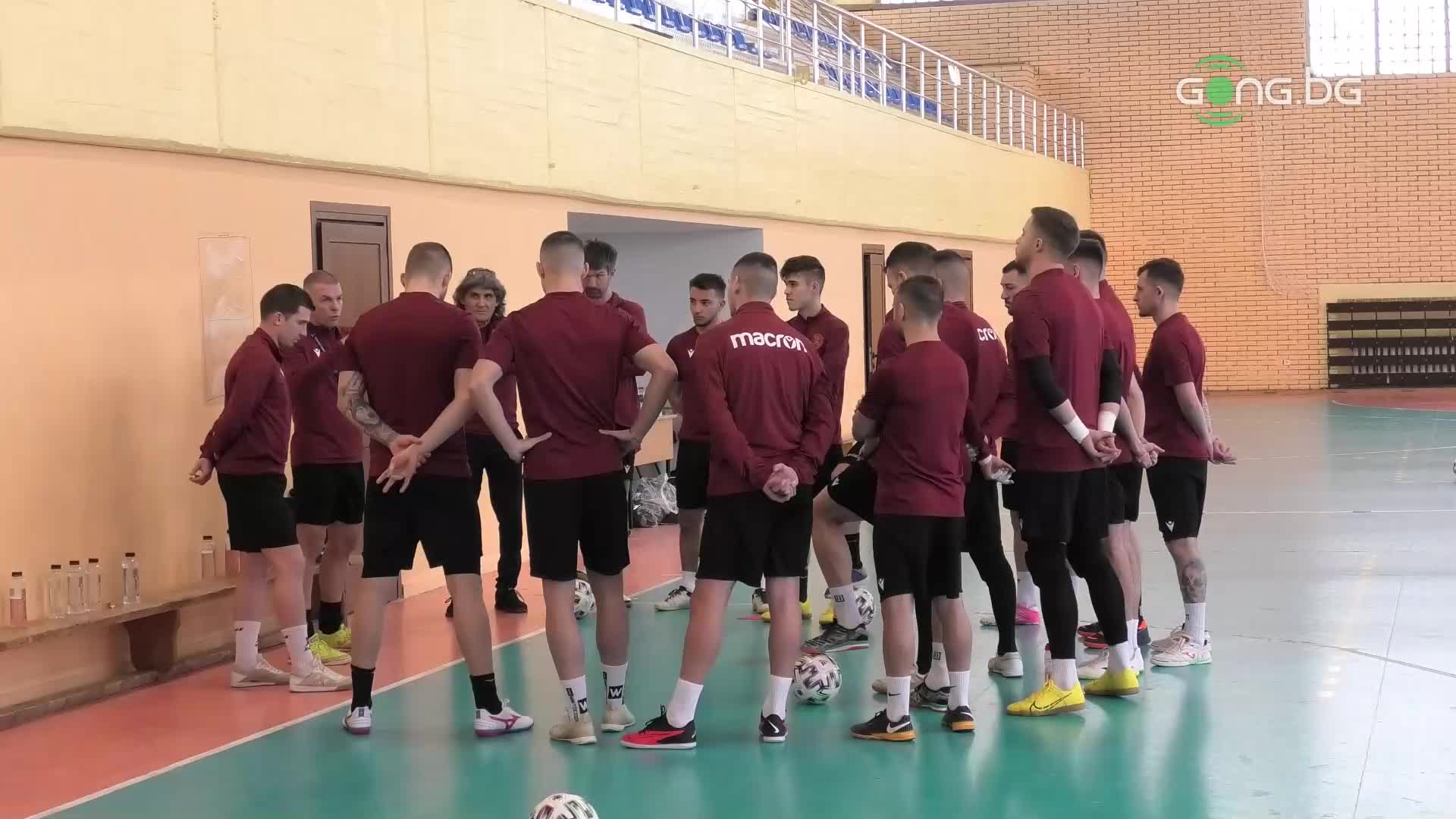Националите по футзал се събраха след пауза от почти две години