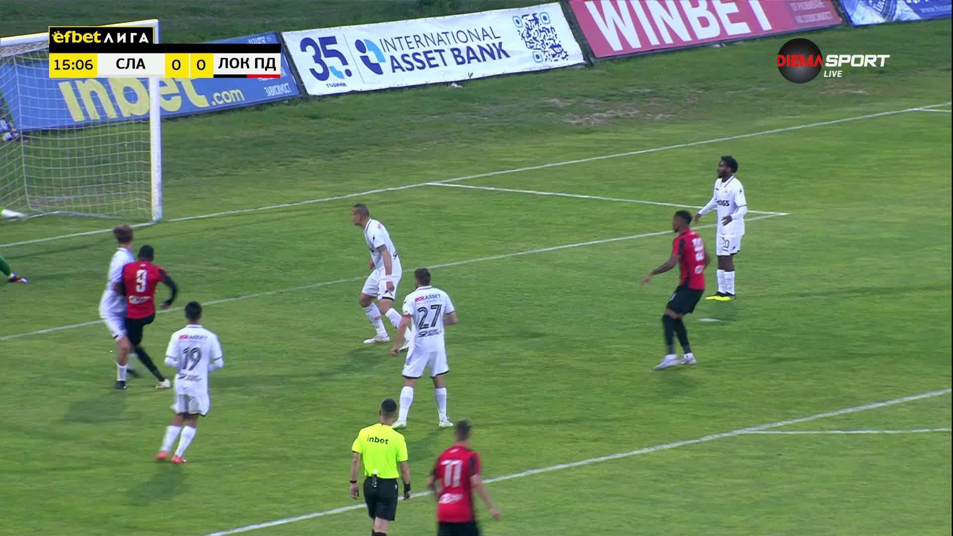 Goal by PFC Lokomotiv Plovdiv