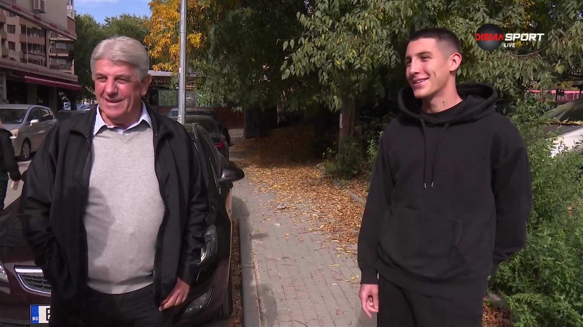 Гьоко Хаджиевски и неговият внук – лицата зад възхода на Спартак Варна