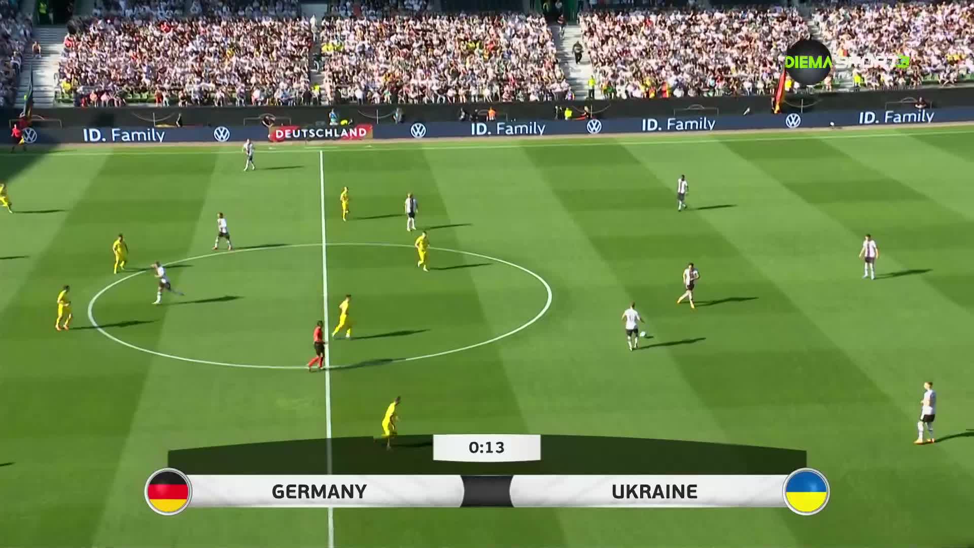 Германия - Украйна 3:3 /репортаж/