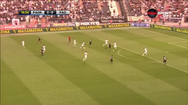 ПАОК - Панатинайкос 1:1 /първо полувреме/