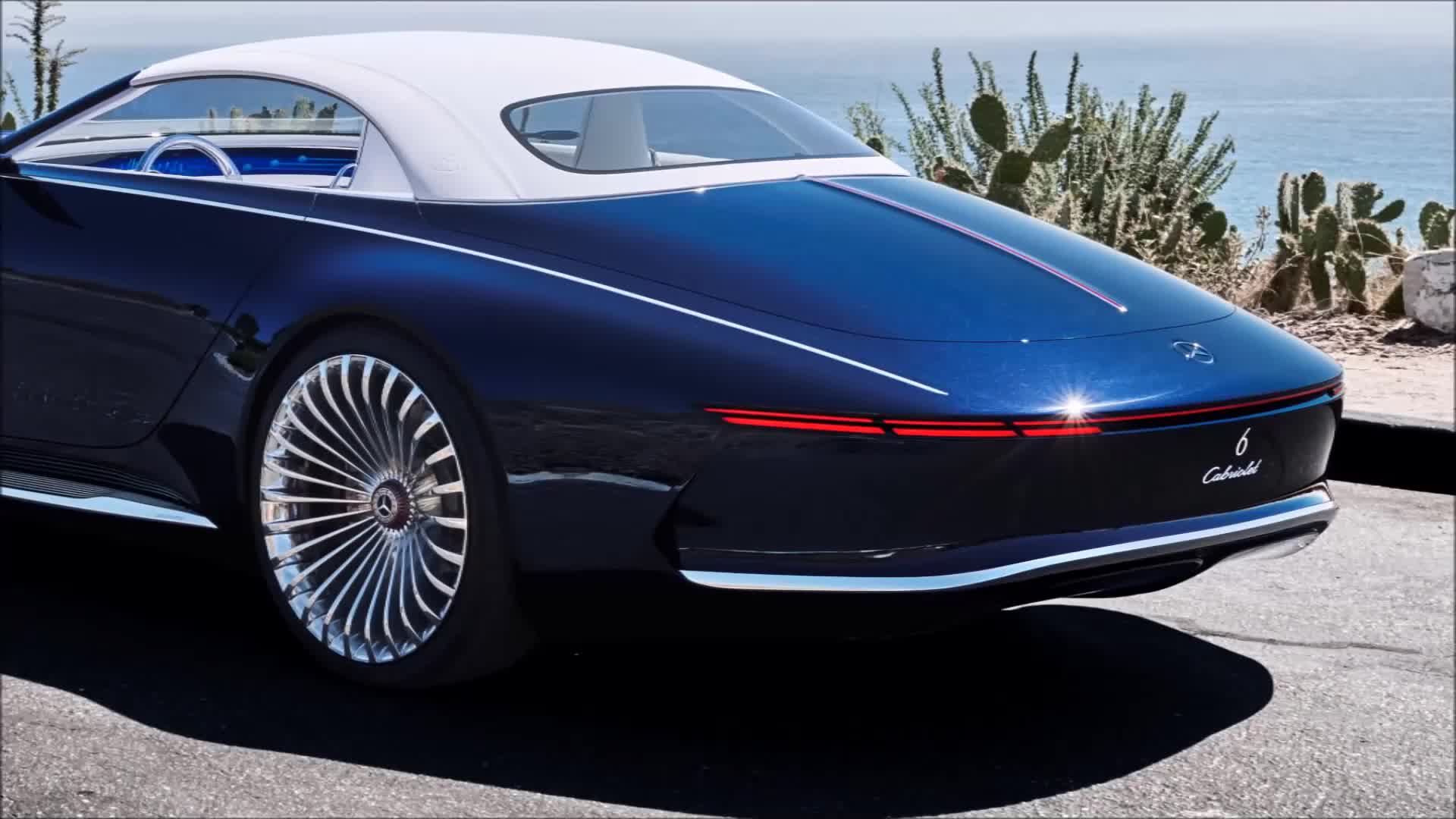 Video Mercedes - Maybach 6 Cabriolet full Hd