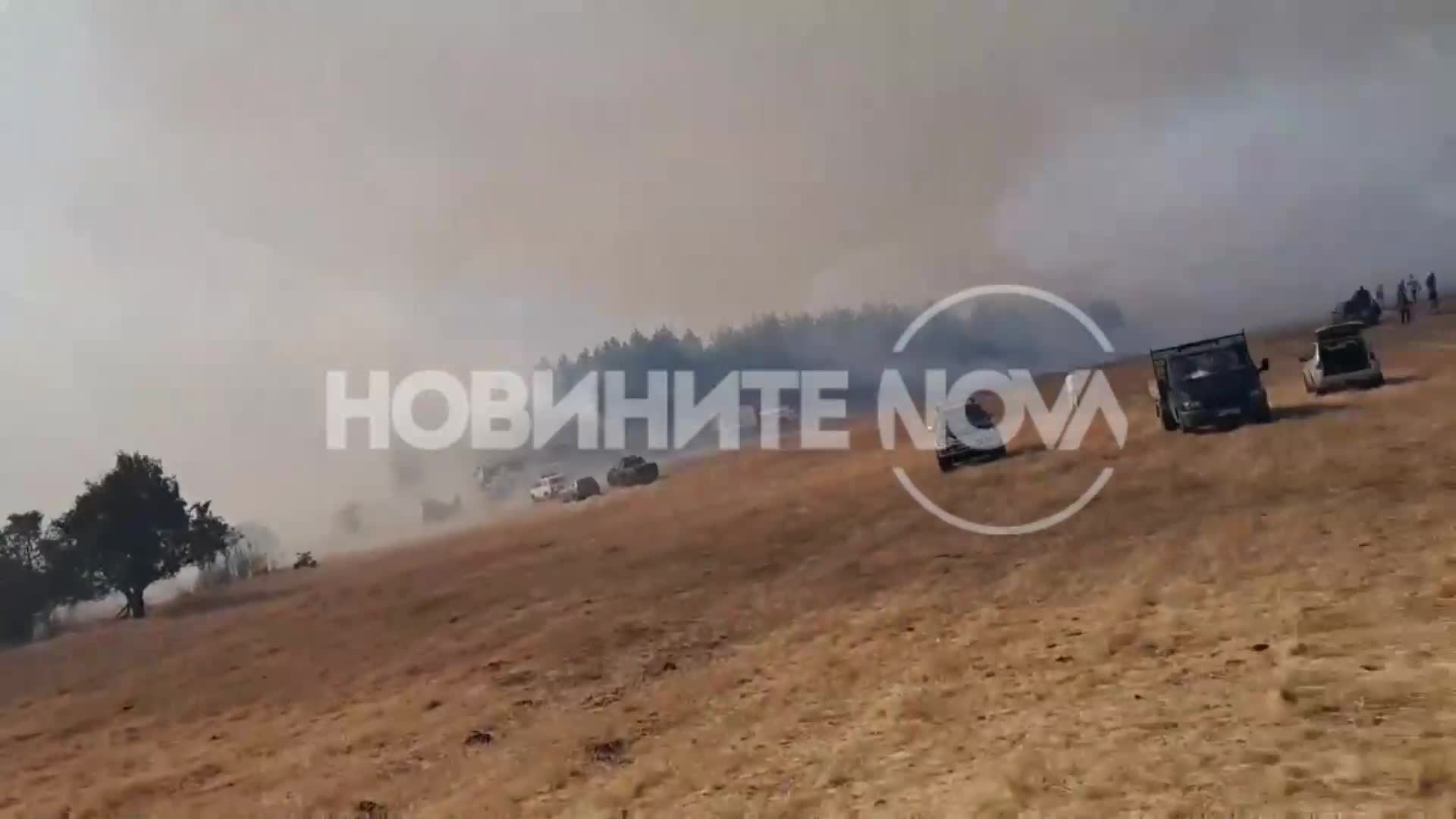 Голям пожар гори над першникото село Расник