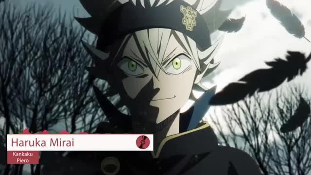 Black Clover Opening Full Haruka Mirai - Kankaku Piero