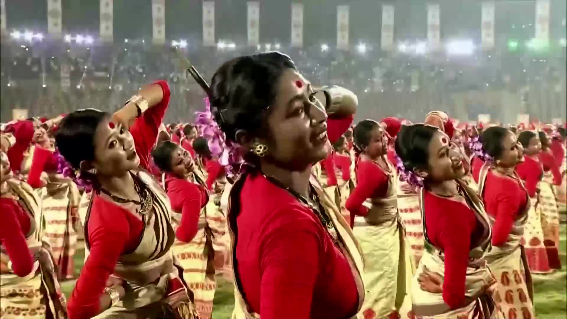 В Индия поставиха рекорд за най-масово изпълнение на традиционен танц