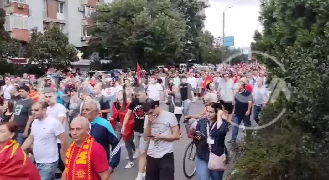 Голям протест в Скопие